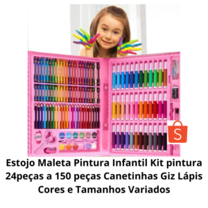 Estojo Pintura Infantil