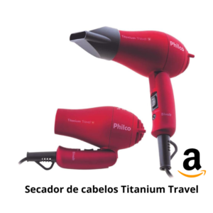 SECADOR DE CABELOS TITANIUM TRAVEL