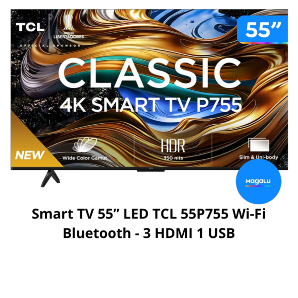 Smart TV 55”USB