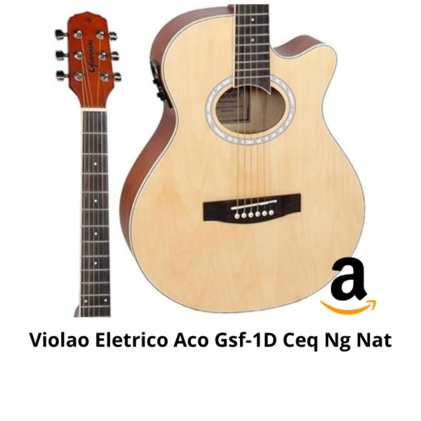 Violão Elétrico Aço