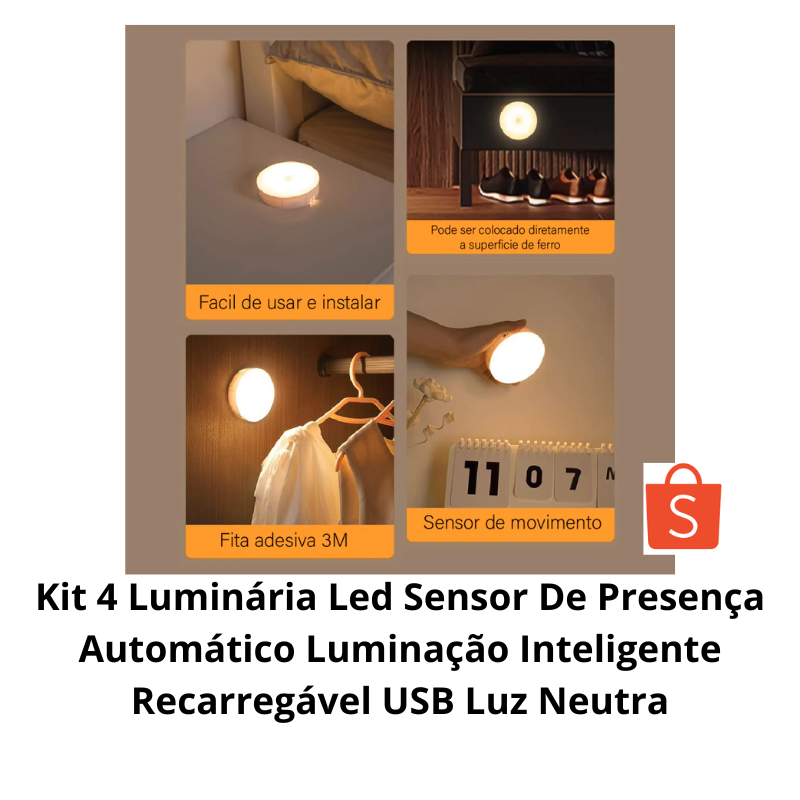 Luminária USB