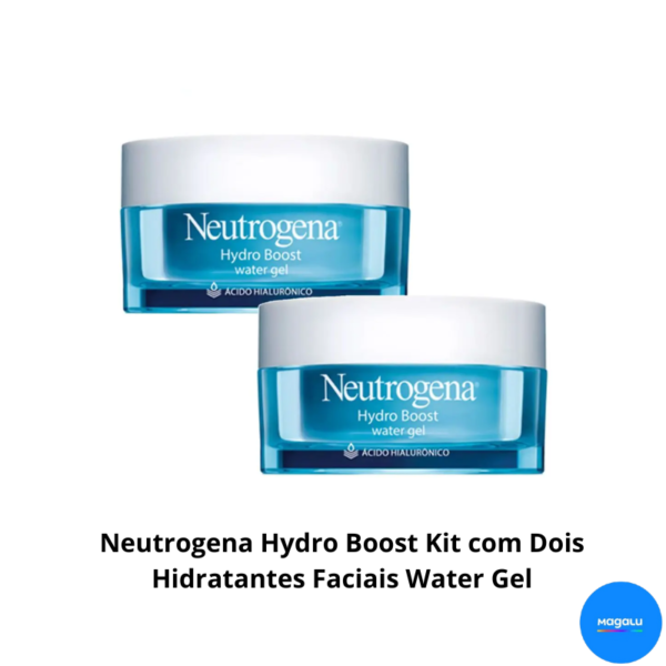 Neutrogena Hydro Boost Kit com Dois Hidratantes Faciais Water Gel